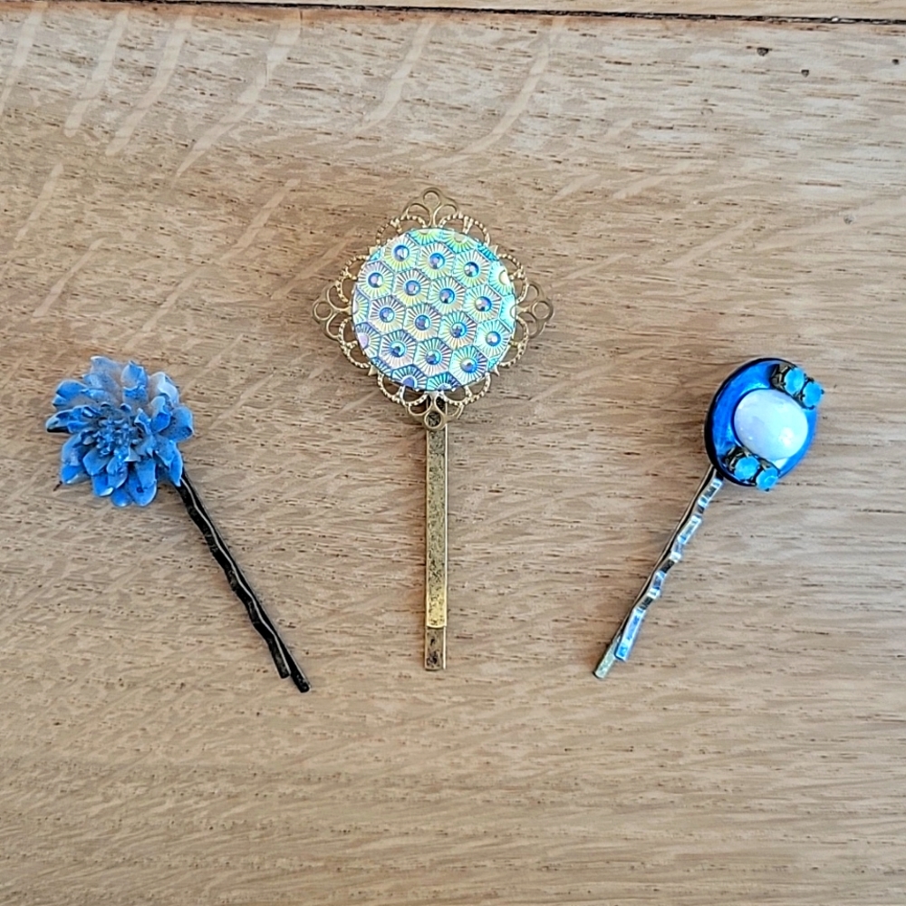 NORDSTROM Vintage Set of Mismatched Hair Pins